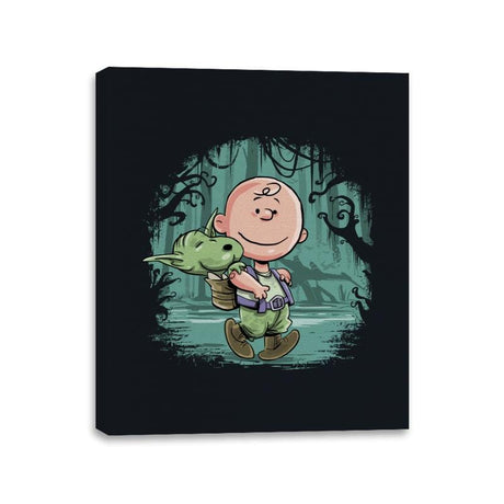 Charlie Skywalker - Canvas Wraps Canvas Wraps RIPT Apparel 11x14 / Black