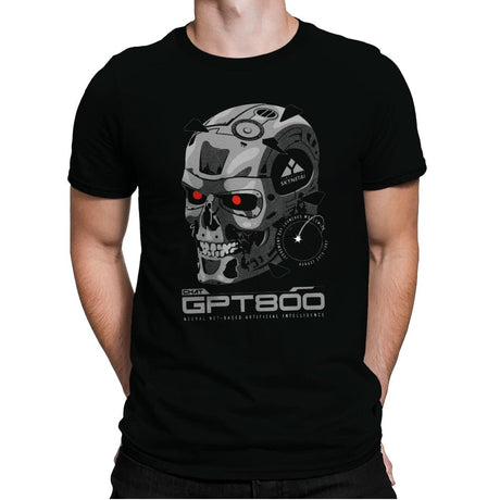 ChatGPT800 - Mens Premium T-Shirts RIPT Apparel Small / Black