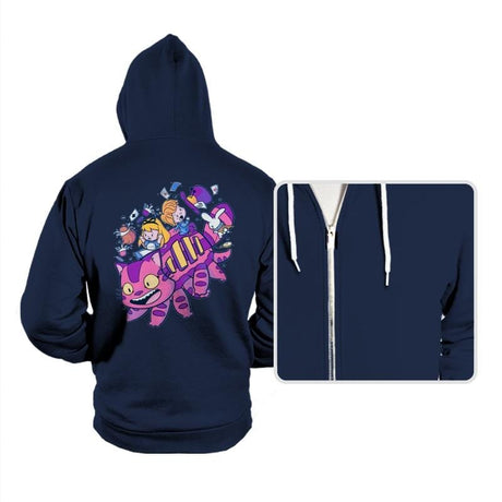 Cheshire Bus - Hoodies Hoodies RIPT Apparel Small / Navy