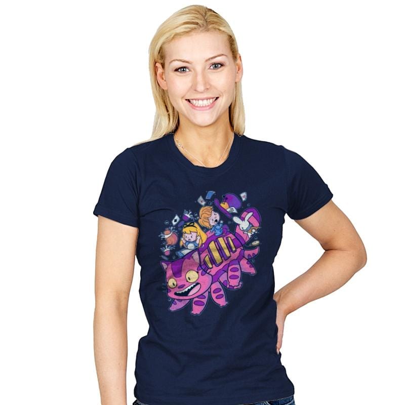 Cheshire Bus - Womens T-Shirts RIPT Apparel