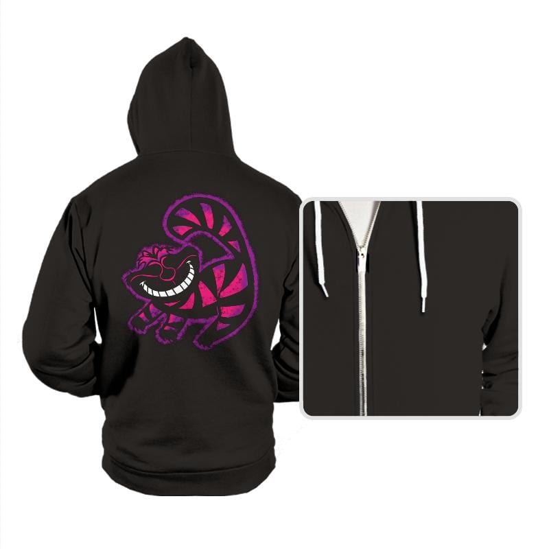 Cheshire King - Hoodies Hoodies RIPT Apparel Small / Black