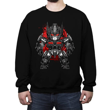 Chibi Nemesis - Crew Neck Sweatshirt Crew Neck Sweatshirt RIPT Apparel Small / Black