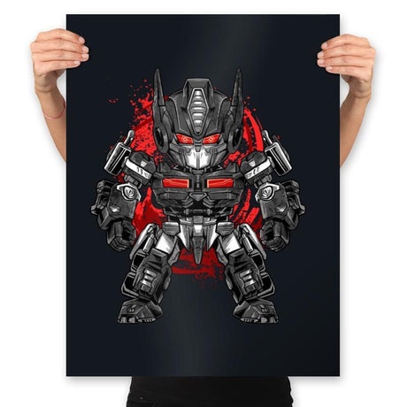 Chibi Nemesis - Prints Posters RIPT Apparel 18x24 / Black