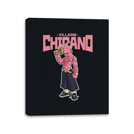 Chicano - Canvas Wraps Canvas Wraps RIPT Apparel 11x14 / Black