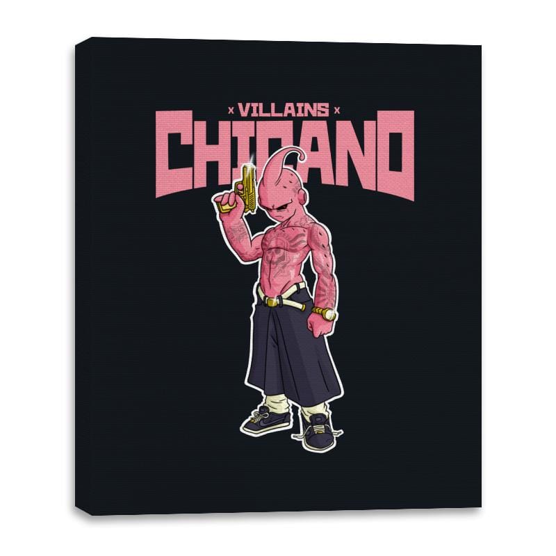 Chicano - Canvas Wraps Canvas Wraps RIPT Apparel 16x20 / Black