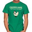 Chicken Game - Mens T-Shirts RIPT Apparel Small / Kelly