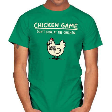 Chicken Game - Mens T-Shirts RIPT Apparel Small / Kelly