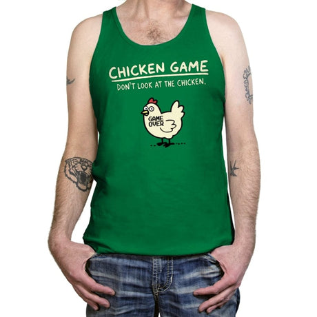 Chicken Game - Tanktop Tanktop RIPT Apparel X-Small / Kelly