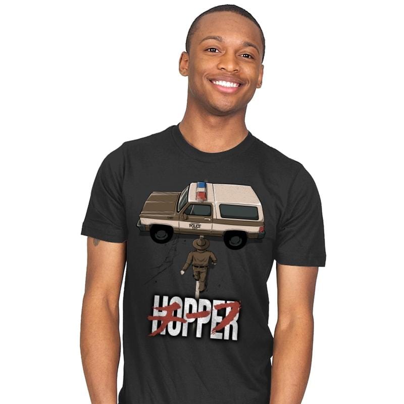 Chief Hopper - Mens T-Shirts RIPT Apparel