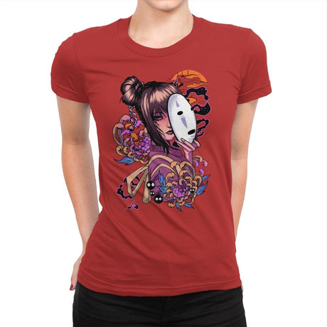 Chihiro Spirit - Womens Premium T-Shirts RIPT Apparel Small / Red