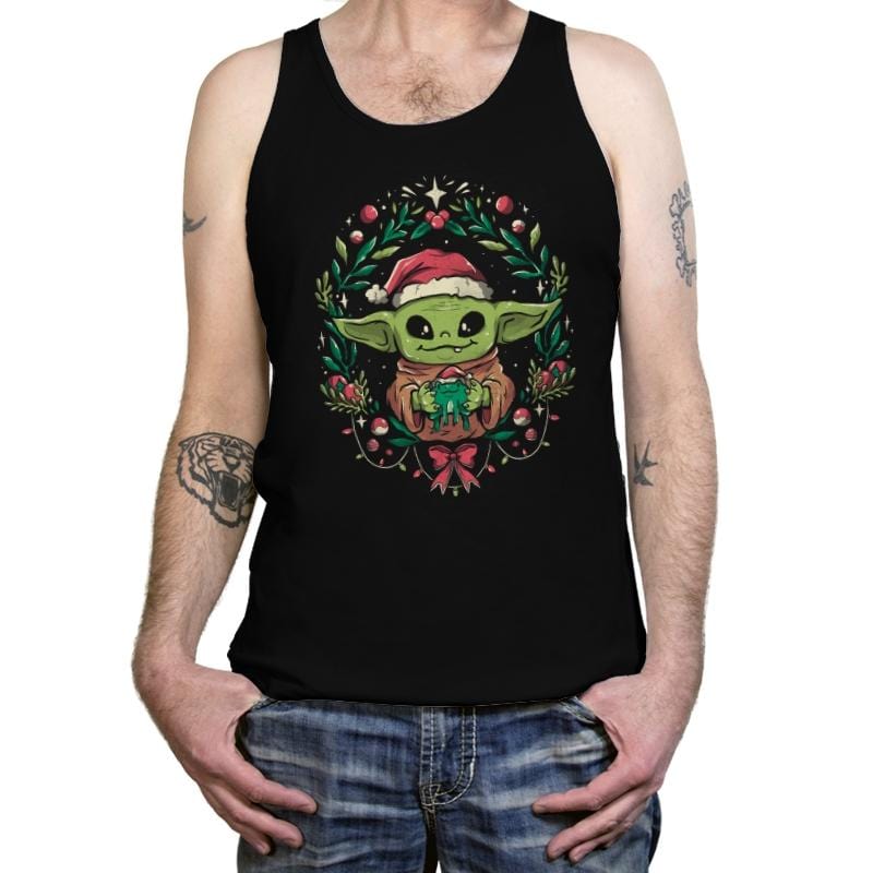 Child Christmas - Tanktop Tanktop RIPT Apparel X-Small / Black