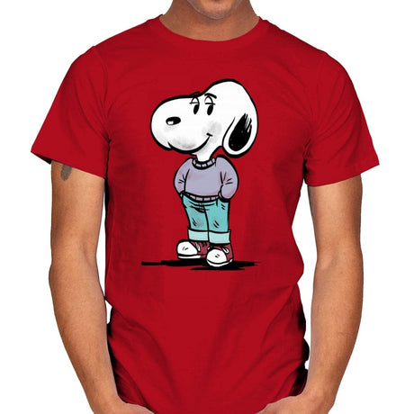 Chill Beagle - Mens T-Shirts RIPT Apparel Small / Red