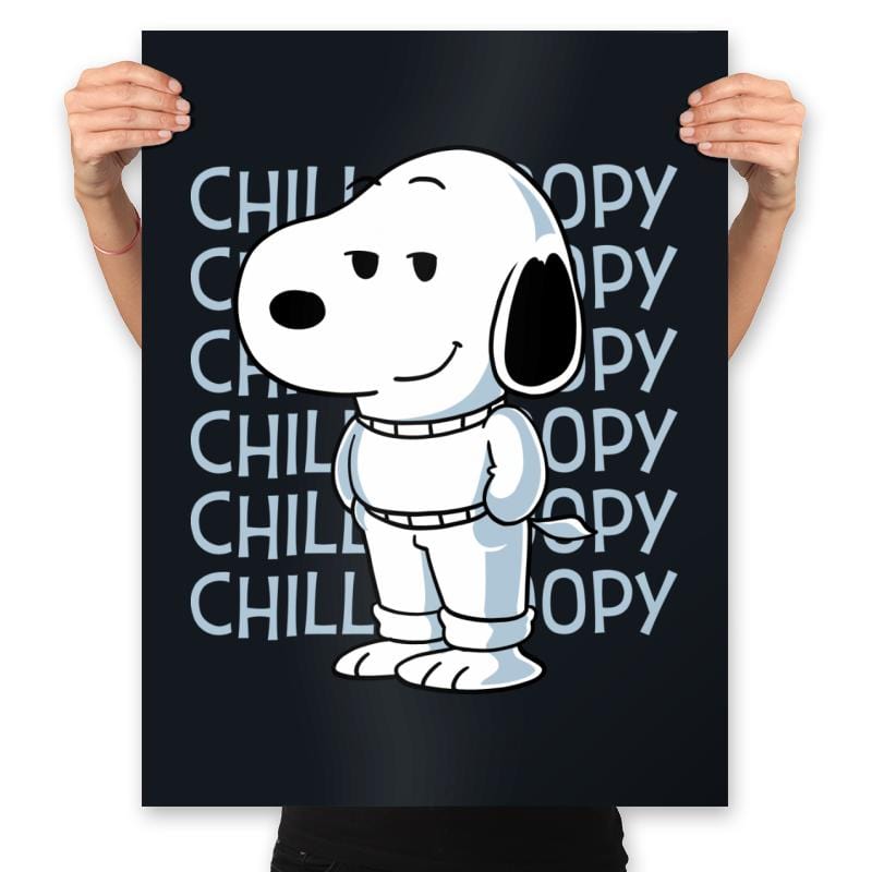 Chill Beagle - Prints Posters RIPT Apparel 18x24 / Black