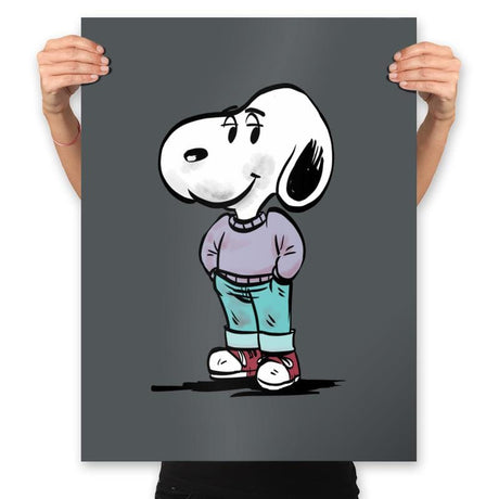 Chill Beagle - Prints Posters RIPT Apparel 18x24 / Charcoal