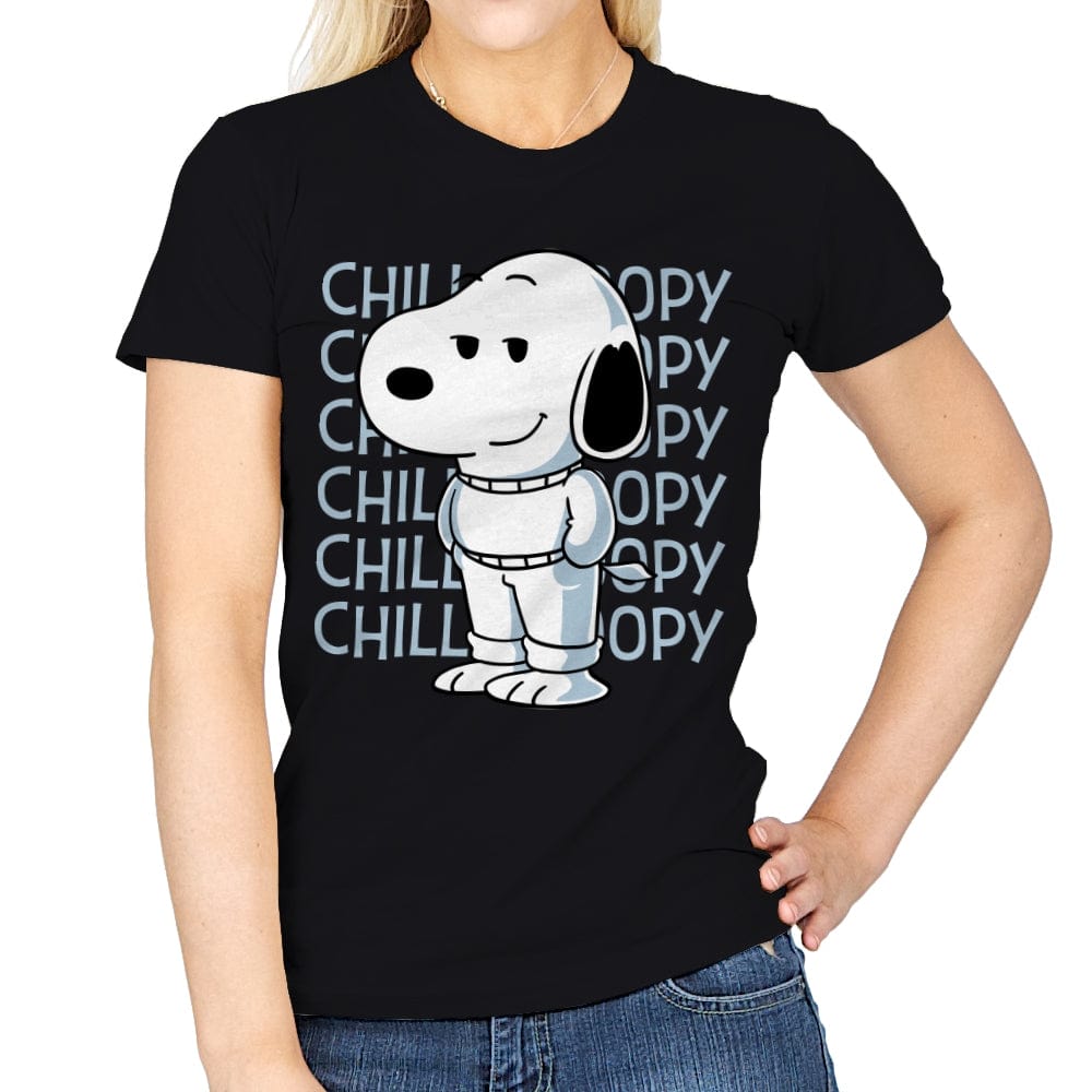 Chill Beagle - Womens T-Shirts RIPT Apparel Small / Black