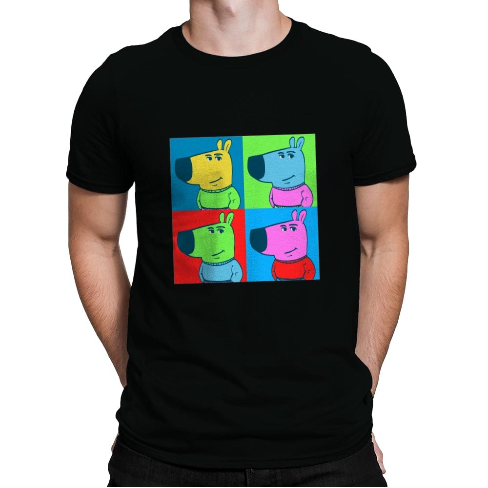 Chill Pop Art  - Mens Premium T-Shirts RIPT Apparel Small / Black