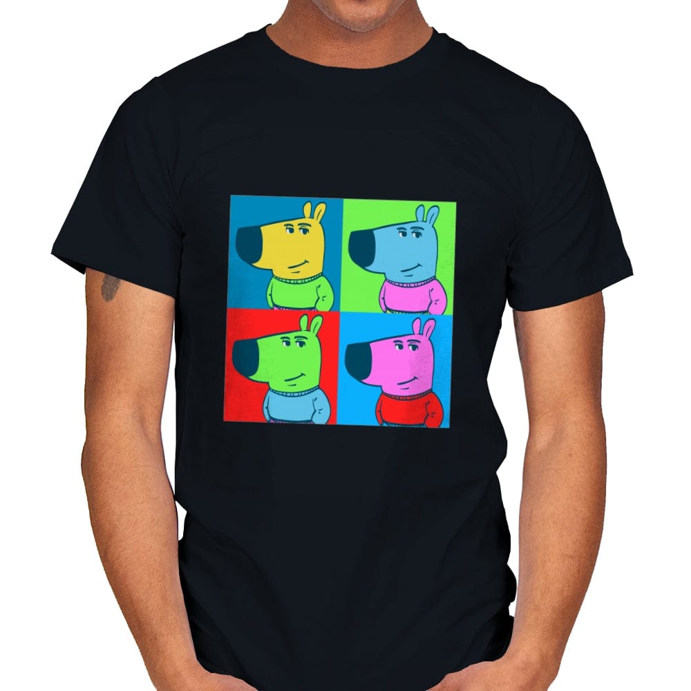 Chill Pop Art  - Mens T-Shirts RIPT Apparel Small / Black