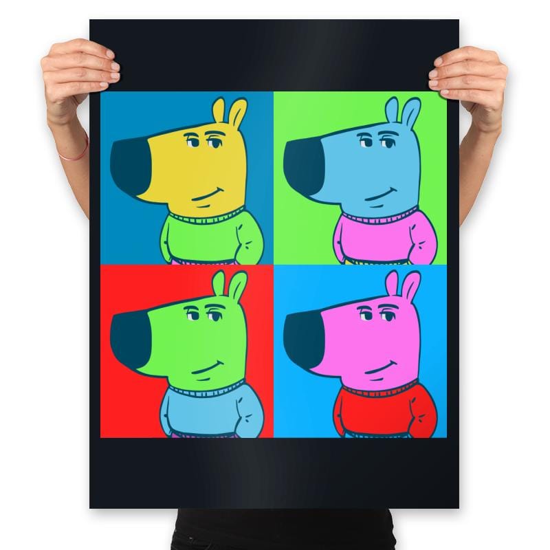 Chill Pop Art  - Prints Posters RIPT Apparel 18x24 / Black