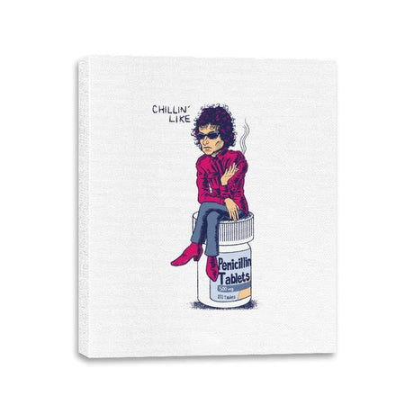 Chillin' Like Bob - Canvas Wraps Canvas Wraps RIPT Apparel 11x14 / White