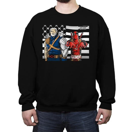 Chimichanga Junction - Crew Neck Sweatshirt Crew Neck Sweatshirt RIPT Apparel