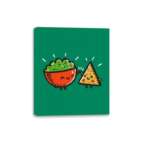 Chips And Guac - Canvas Wraps Canvas Wraps RIPT Apparel 8x10 / Kelly