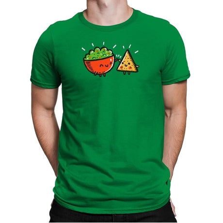 Chips And Guac - Mens Premium T-Shirts RIPT Apparel Small / Kelly