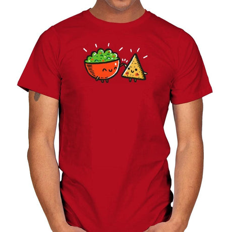 Chips And Guac - Mens T-Shirts RIPT Apparel Small / Red