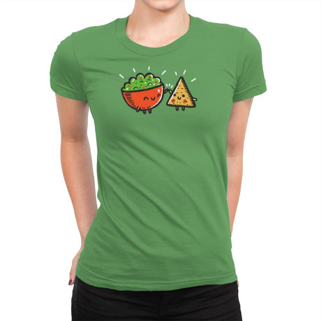Chips And Guac - Womens Premium T-Shirts RIPT Apparel Small / Kelly