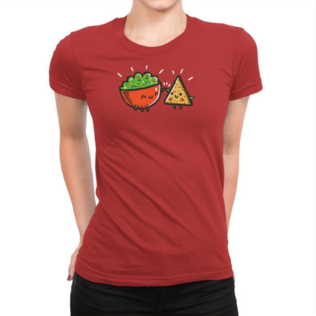 Chips And Guac - Womens Premium T-Shirts RIPT Apparel Small / Red