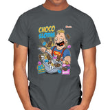 Choco Sloths - Mens T-Shirts RIPT Apparel Small / Charcoal