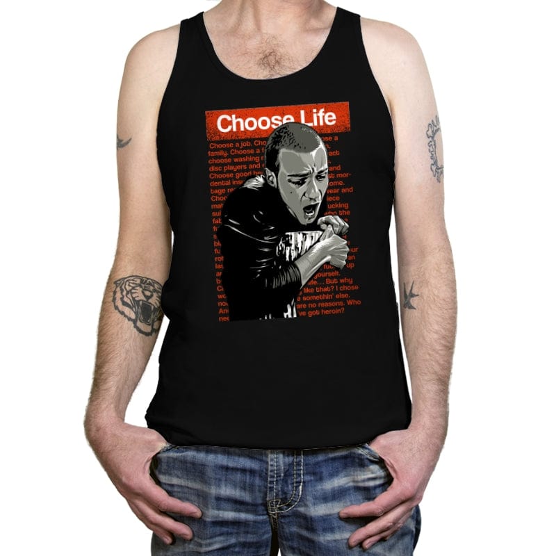 Choose Life - Tanktop Tanktop RIPT Apparel X-Small / Black