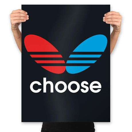 Choose - Prints Posters RIPT Apparel 18x24 / Black