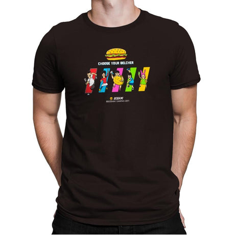 Choose Your Belcher Exclusive - Mens Premium T-Shirts RIPT Apparel Small / Dark Chocolate