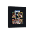 Chris Farley Fighter - Canvas Wraps Canvas Wraps RIPT Apparel 8x10 / Black