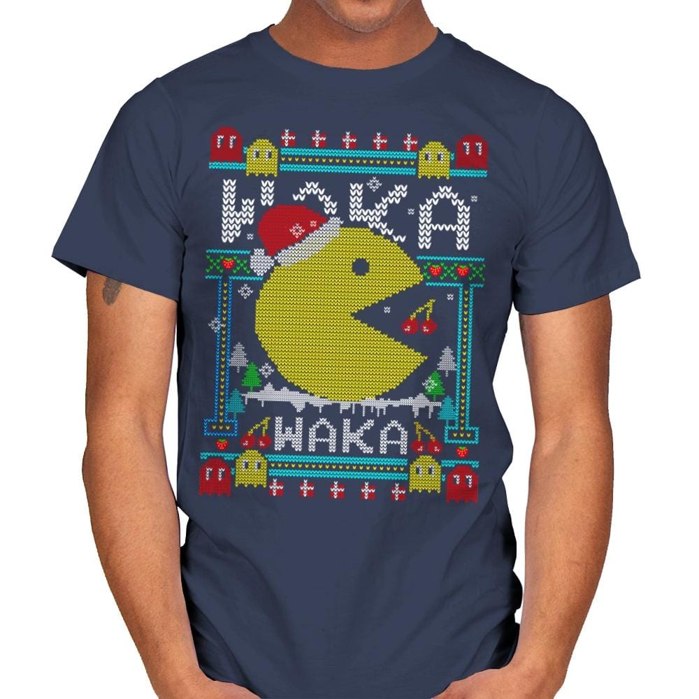 Christmas Arcade - Mens T-Shirts RIPT Apparel Small / Navy