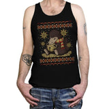 Christmas Niffler - Ugly Holiday - Tanktop Tanktop RIPT Apparel X-Small / Black