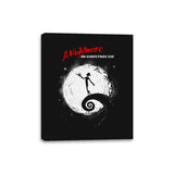 Christmas Nightmare - Canvas Wraps Canvas Wraps RIPT Apparel 8x10 / Black