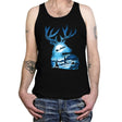 Christmas Reindeer - Tanktop Tanktop RIPT Apparel X-Small / Black