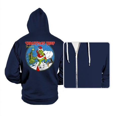 Christmas Thief - Hoodies Hoodies RIPT Apparel Small / 202945