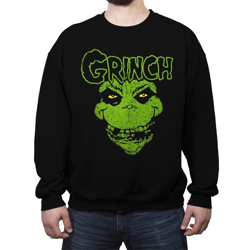 CHRISTMISFIT - Crew Neck Sweatshirt Crew Neck Sweatshirt RIPT Apparel Small / Black