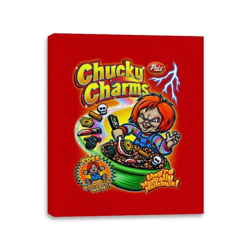 Chuck Charms - Canvas Wraps Canvas Wraps RIPT Apparel 11x14 / Red