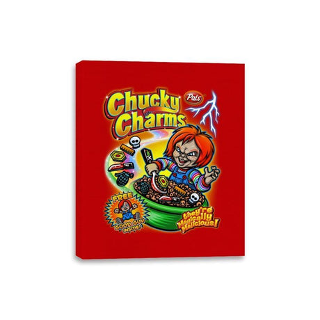 Chuck Charms - Canvas Wraps Canvas Wraps RIPT Apparel 8x10 / Red