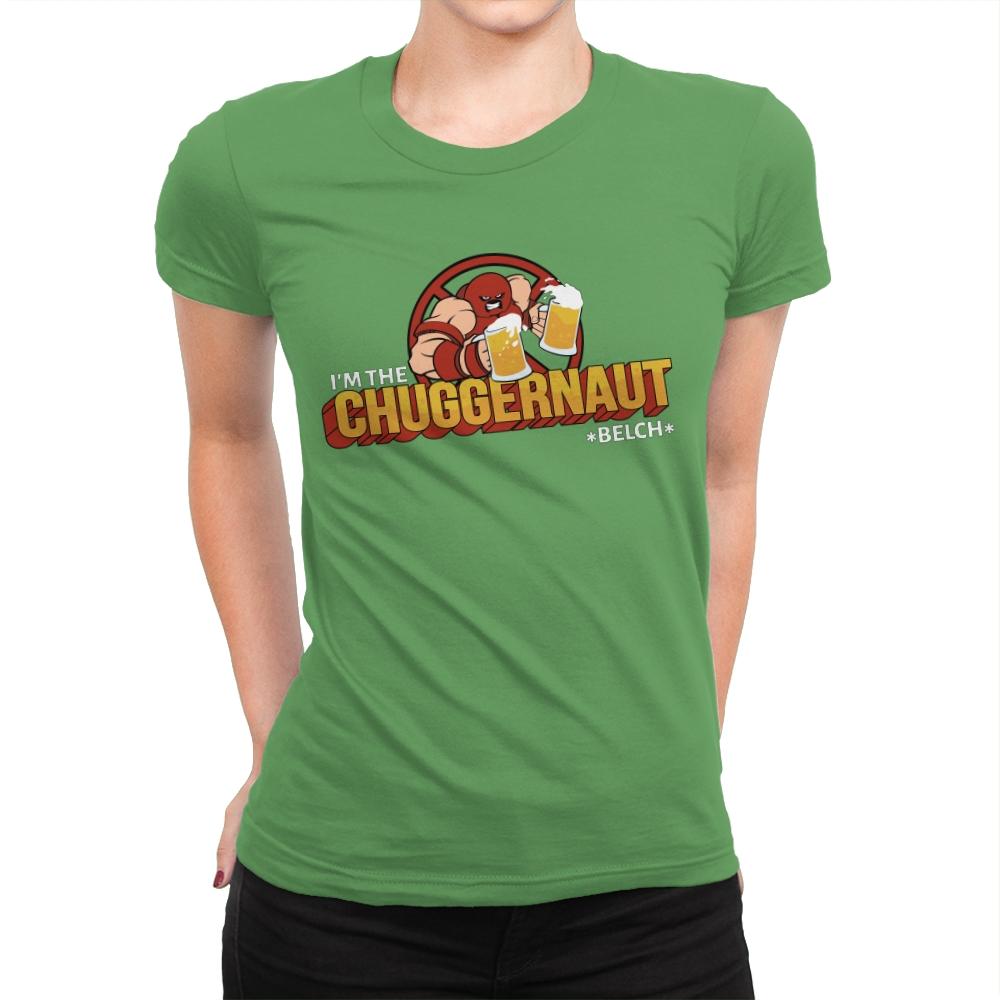 Chuggernaut - Womens Premium T-Shirts RIPT Apparel Small / Kelly Green