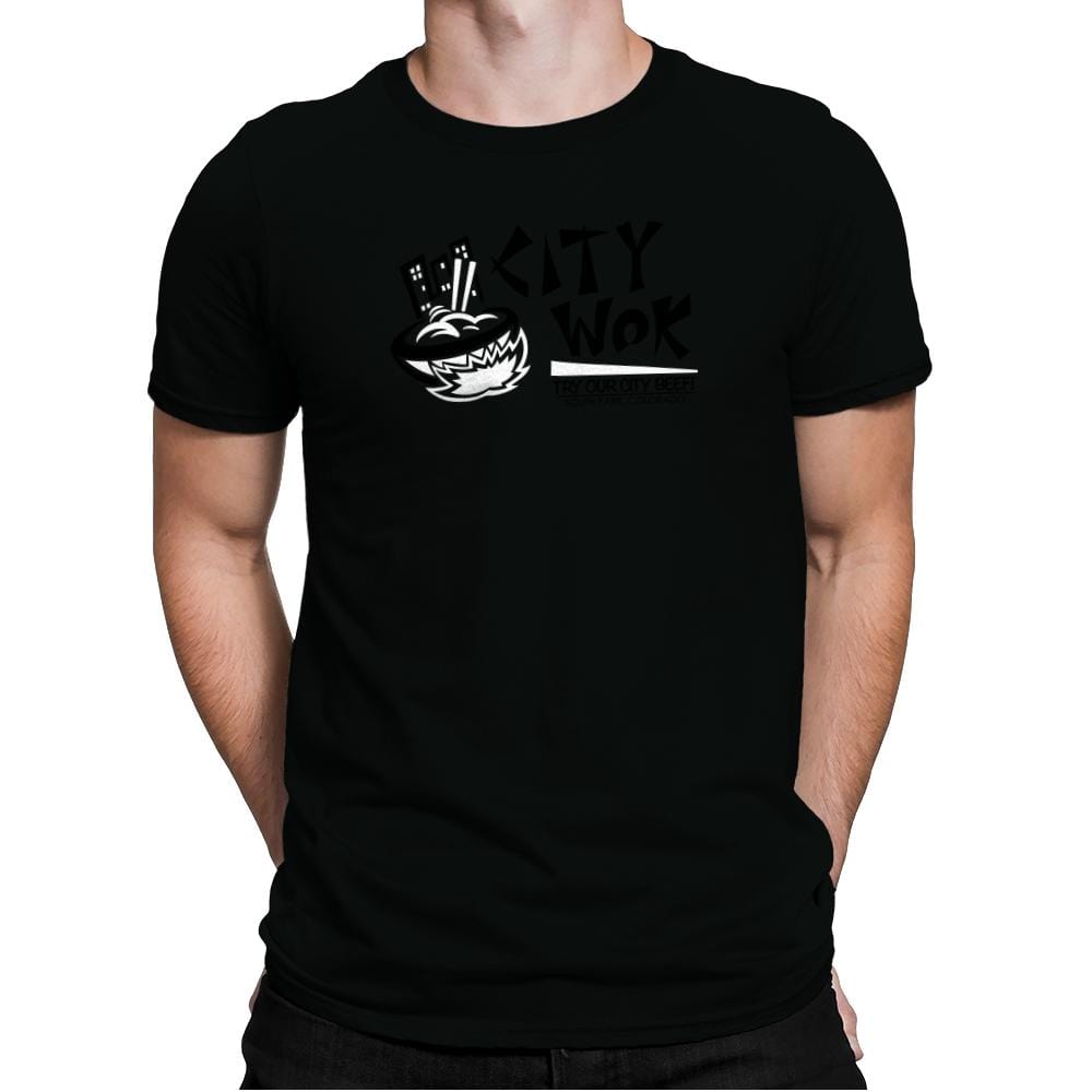 City Wok Exclusive - Mens Premium T-Shirts RIPT Apparel Small / Black