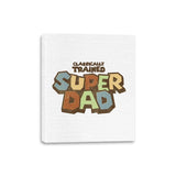 Classically Trained Dad - Canvas Wraps Canvas Wraps RIPT Apparel 8x10 / White