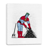 Cleaning Captain! - Canvas Wraps Canvas Wraps RIPT Apparel 16x20 / White