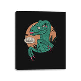 Clever Clever Girl - Canvas Wraps Canvas Wraps RIPT Apparel 11x14 / Black