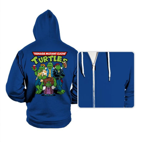 Cliché Turtles - Hoodies Hoodies RIPT Apparel