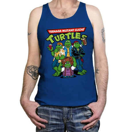 Cliché Turtles - Tanktop Tanktop RIPT Apparel