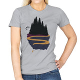 Cliffside Paradise 2 - Womens T-Shirts RIPT Apparel Small / Sport Grey